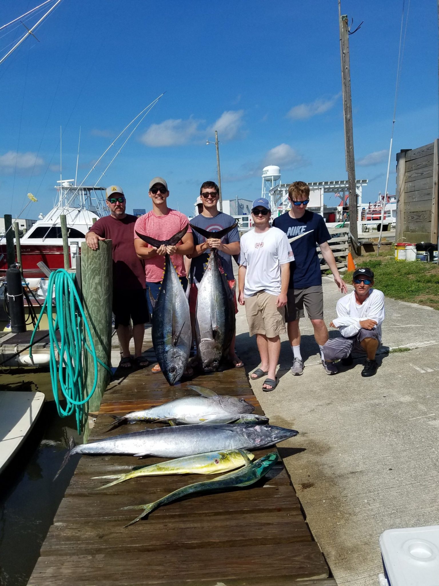 Another Great Day of Tuna Fishing Here on the Outer Banks Outer Banks