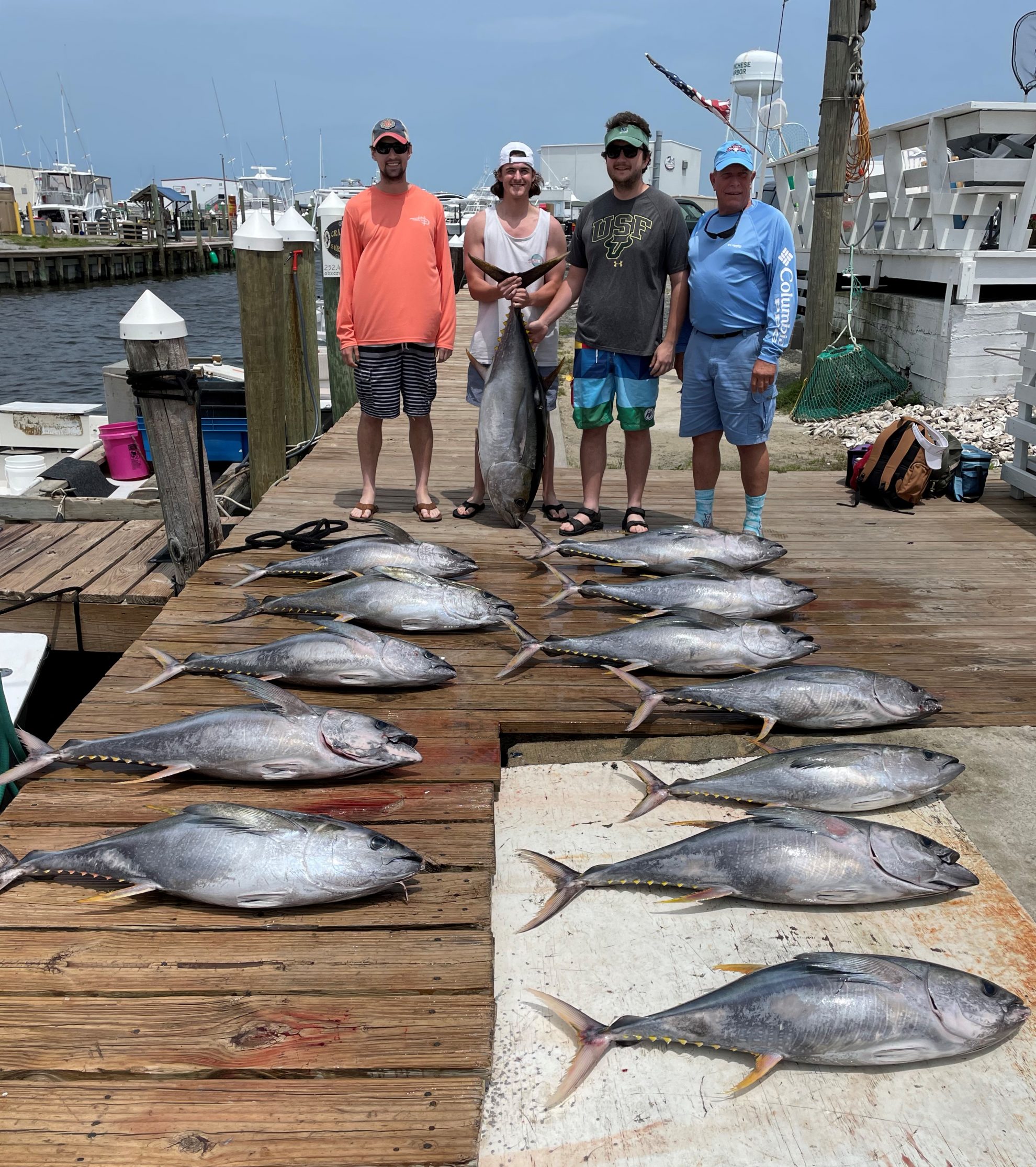 Box Full - Great Tuna Fishing - Outer Banks Fishing Charters